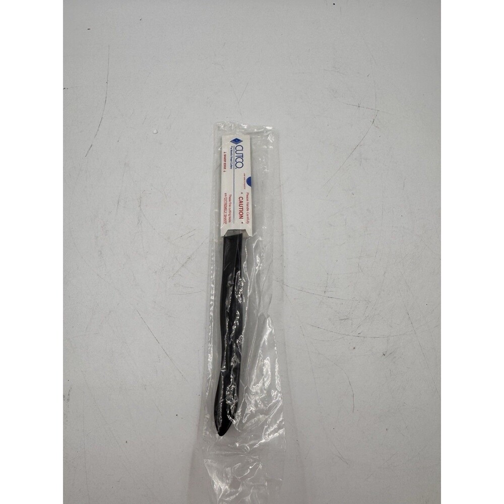 CUTCO 1759 KK Serrated Steak Knife Brown Handle Made in USA Torn End of Bag